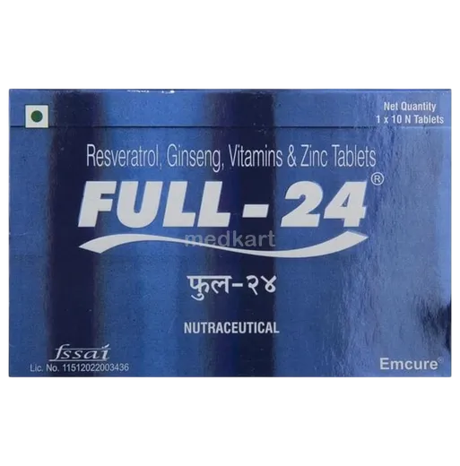 full 24 tablet 10's